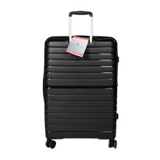 Чемодан большой L Snowball 49203 полипропилен Чёрный