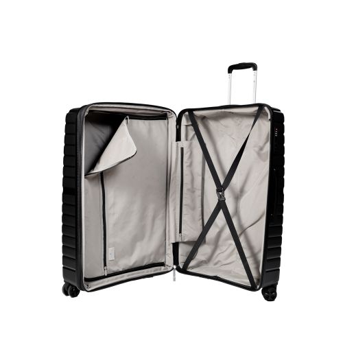 Чемодан большой L Snowball 49203 полипропилен Чёрный