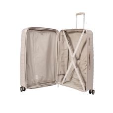 Чемодан средний M Snowball 49203 полипропилен Шампань