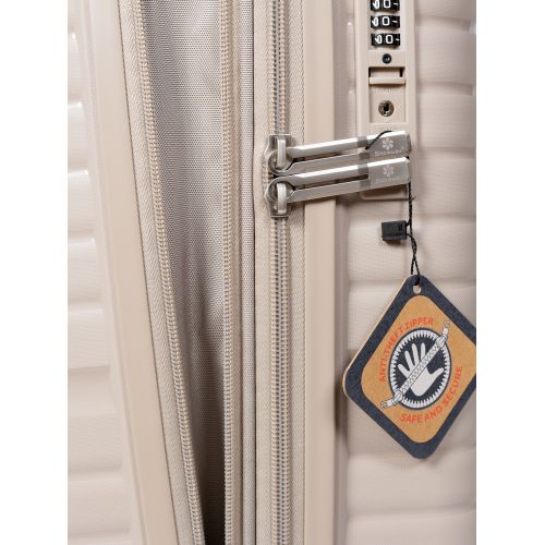 Чемодан большой L Snowball 49203 полипропилен Шампань