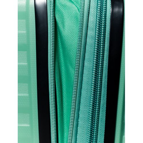 Чемодан средний M Snowball 43803 полипропилен Мятный