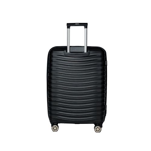 Чемодан средний M Snowball 43803 полипропилен Чёрный