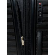 Чемодан средний M Snowball 43803 полипропилен Чёрный