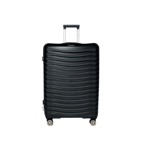 Чемодан большой L Snowball 43803 полипропилен Чёрный