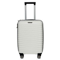 Чемодан маленький S под ручную кладь Snowball 43803 полипропилен Белый