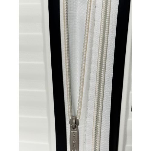 Чемодан маленький S под ручную кладь Snowball 43803 полипропилен Белый