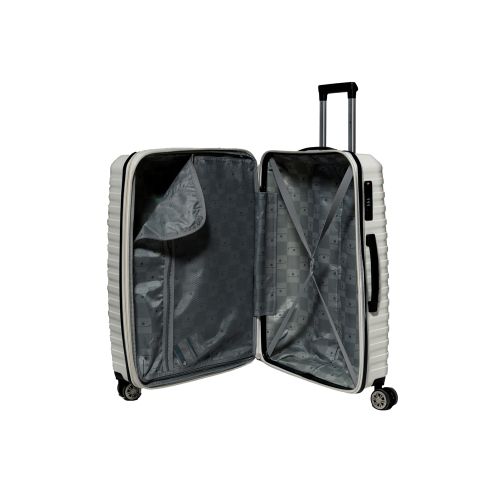 Чемодан маленький S под ручную кладь Snowball 43803 полипропилен Белый