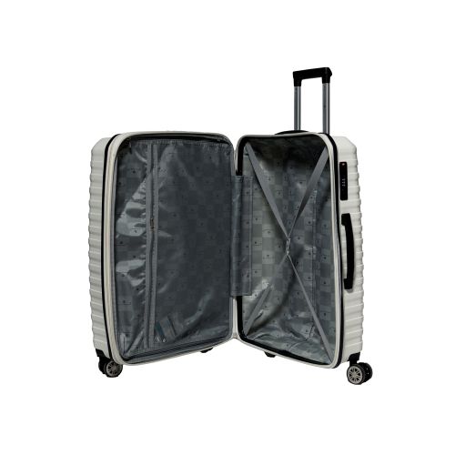 Чемодан маленький S под ручную кладь Snowball 43803 полипропилен Белый