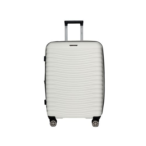Чемодан средний M Snowball 43803 полипропилен Белый