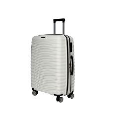 Чемодан средний M Snowball 43803 полипропилен Белый