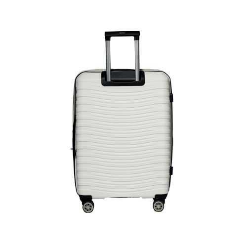 Чемодан средний M Snowball 43803 полипропилен Белый