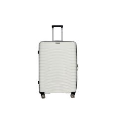 Чемодан большой L Snowball 43803 полипропилен Белый