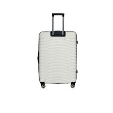 Чемодан большой L Snowball 43803 полипропилен Белый
