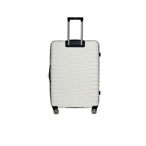 Чемодан большой L Snowball 43803 полипропилен Белый