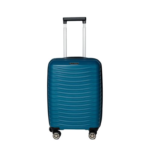 Чемодан маленький S под ручную кладь Snowball 43803 полипропилен Морская волна