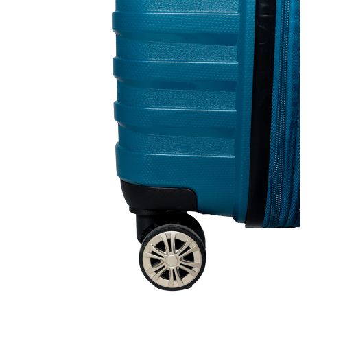 Чемодан маленький S под ручную кладь Snowball 43803 полипропилен Морская волна