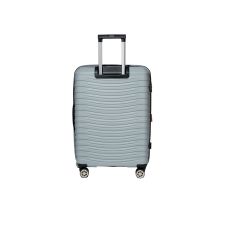 Чемодан средний M Snowball 43803 полипропилен Серебряный