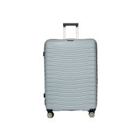 Чемодан большой L Snowball 43803 полипропилен Серебряный