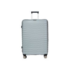 Чемодан большой L Snowball 43803 полипропилен Серебряный