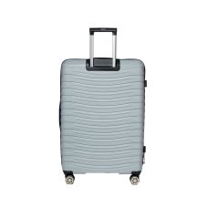 Чемодан большой L Snowball 43803 полипропилен Серебряный