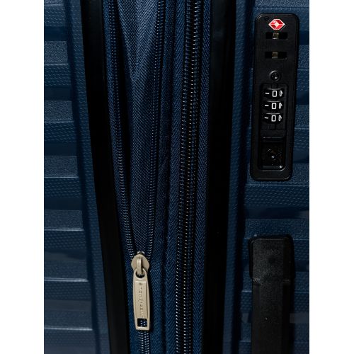 Чемодан средний M Snowball 43803 полипропилен Тёмно-синий