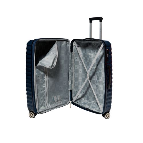 Чемодан большой L Snowball 43803 полипропилен Тёмно-синий