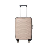 Чемодан маленький S под ручную кладь Snowball 43803 полипропилен Шампань