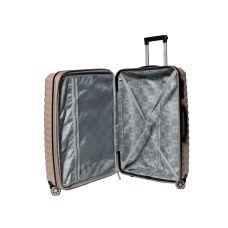 Чемодан большой L Snowball 43803 полипропилен Шампань