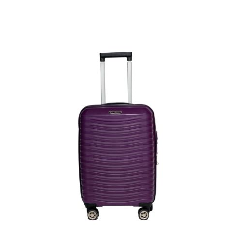 Чемодан маленький S под ручную кладь Snowball 43803 полипропилен Фиолетовый