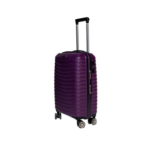 Чемодан маленький S под ручную кладь Snowball 43803 полипропилен Фиолетовый