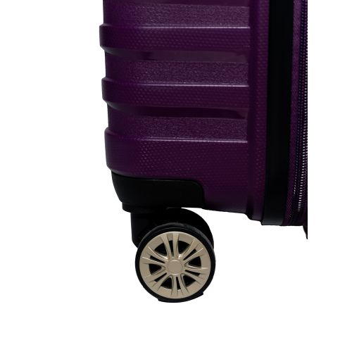 Чемодан маленький S под ручную кладь Snowball 43803 полипропилен Фиолетовый