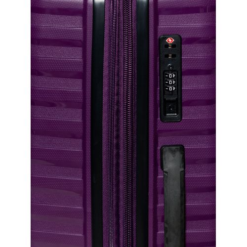 Чемодан маленький S под ручную кладь Snowball 43803 полипропилен Фиолетовый