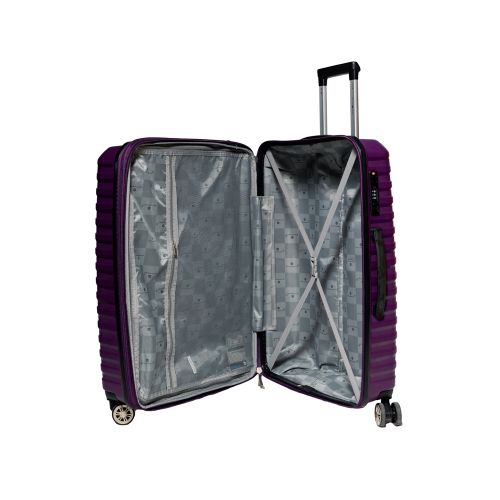Чемодан маленький S под ручную кладь Snowball 43803 полипропилен Фиолетовый