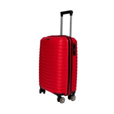 Чемодан маленький S под ручную кладь Snowball 43803 полипропилен Красный