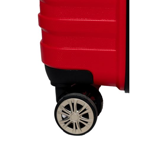 Чемодан средний M Snowball 43803 полипропилен Красный