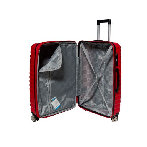 Чемодан средний M Snowball 43803 полипропилен Красный