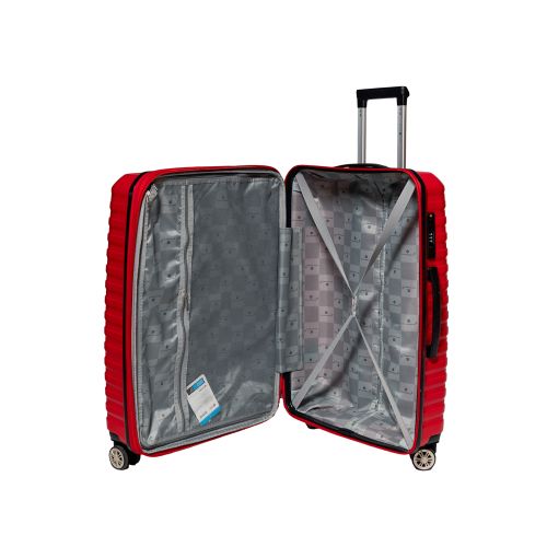 Чемодан средний M Snowball 43803 полипропилен Красный