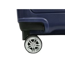 Чемодан большой L Airteх 241 полипропилен Тёмно-синий