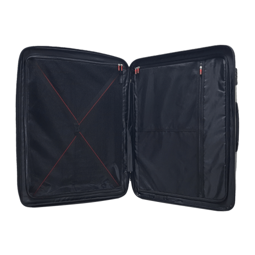 Чемодан большой L Airtex 241 полипропилен Чёрный