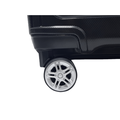 Чемодан большой L Airtex 241 полипропилен Чёрный