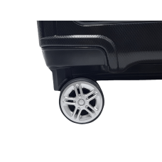 Чемодан средний M Airteх 241 полипропилен Чёрный