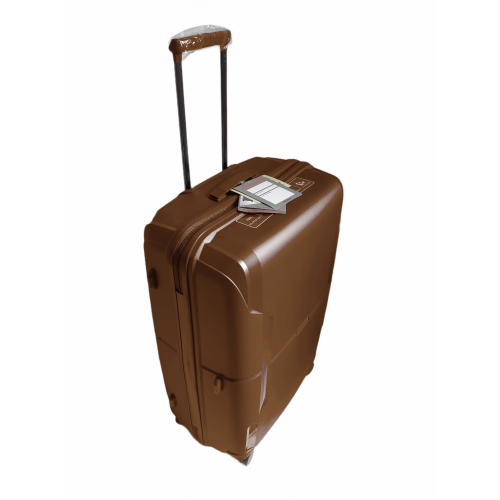 Чемодан большой L Airtex 245 полипропилен Коричневый