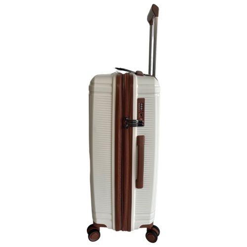 Чемодан полипропилен Большой L  Airtex 247 108л Кремовый