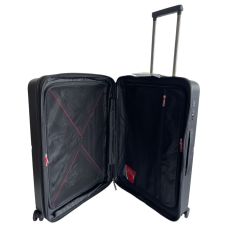 Чемодан большой L Airteх 249 полипропилен Черный