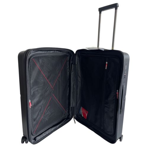 Чемодан большой L Airtex 249 полипропилен Черный