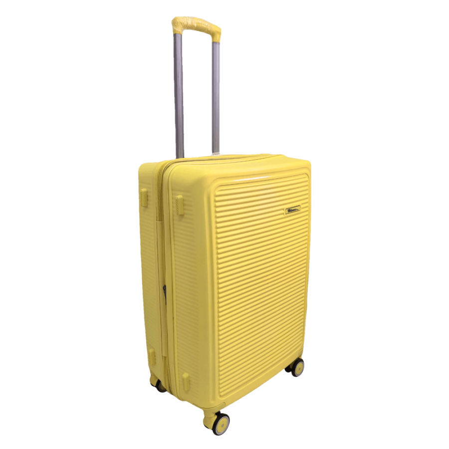 Чемодан средний M Milano bag 024 полипропилен Желтый