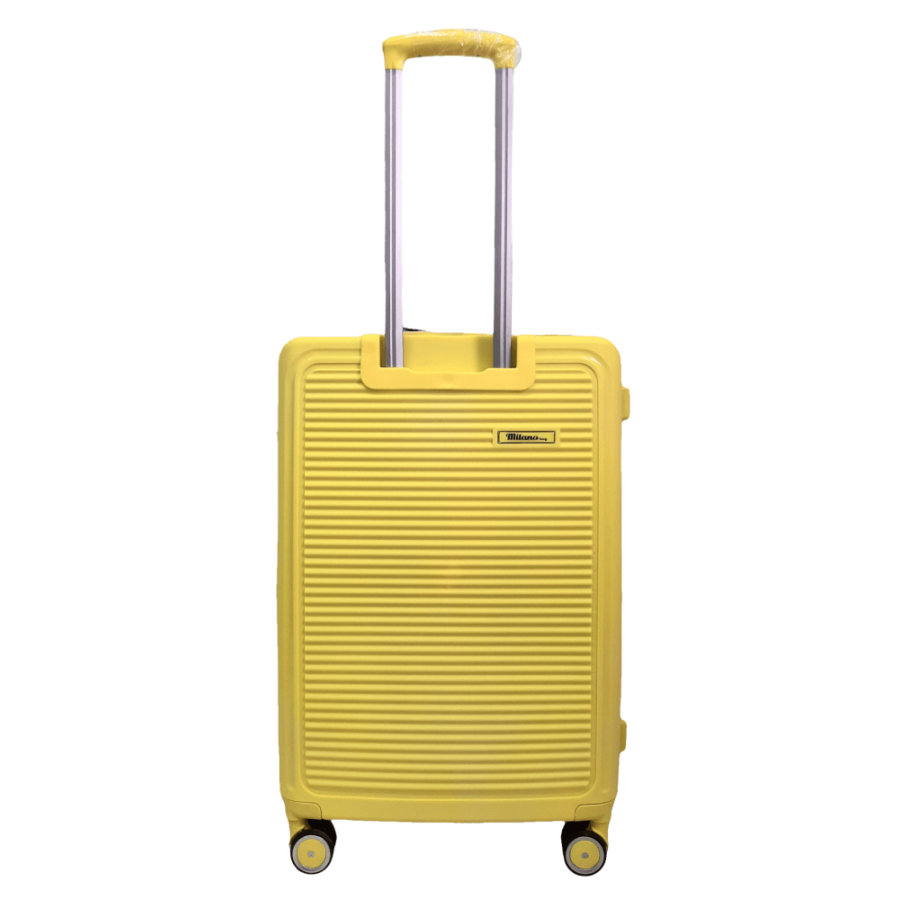 Чемодан средний M Milano bag 024 полипропилен Желтый