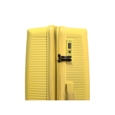 Чемодан средний M Milano bag 024 полипропилен Желтый 