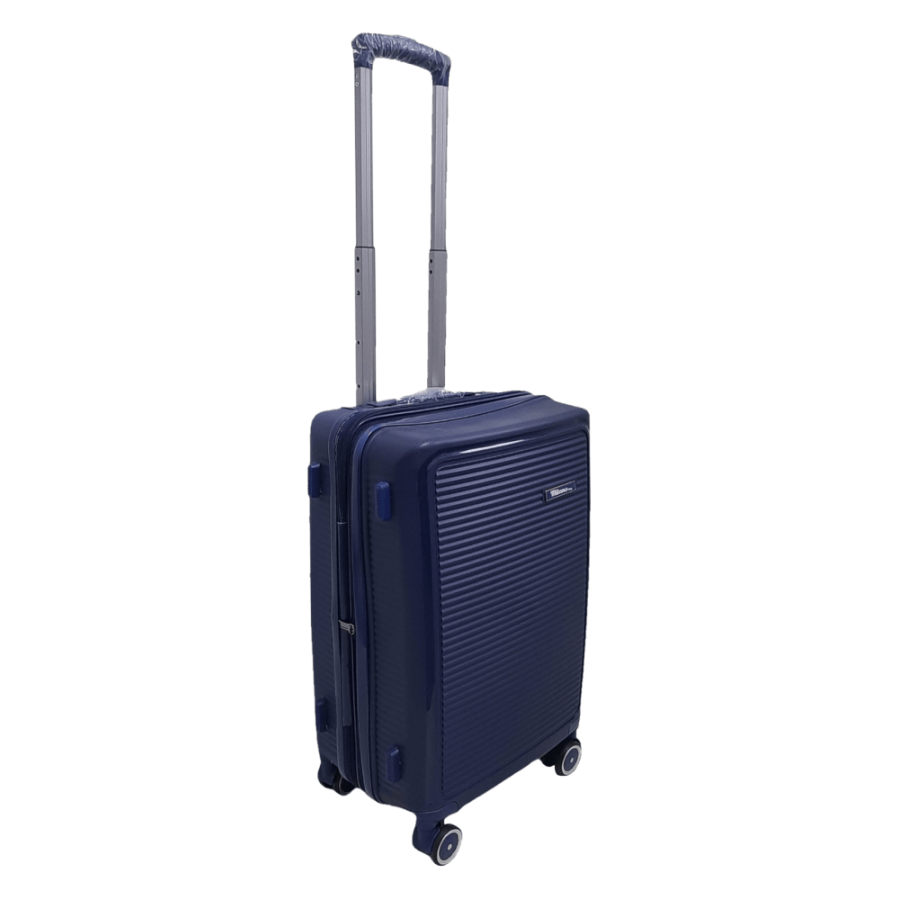 Чемодан маленький S ручная кладь Milano bag 024 полипропилен Тёмно-синий