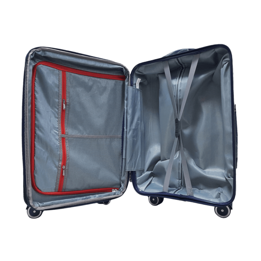 Чемодан маленький S ручная кладь Milano bag 024 полипропилен Тёмно-синий